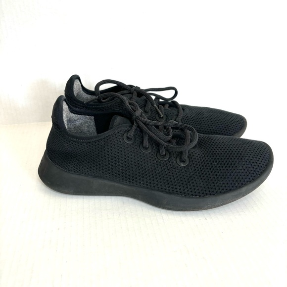 Allbirds‎ Tree Runners Black Lightweight Shoes Breathable sneakers Men’s Size 8 - Picture 1 of 11
